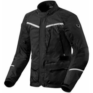 Rev'it! Jacket Voltiac 3 H2O Black/Silver 4XL Textilná bunda vyobraziť