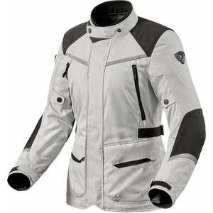 Rev'it! Jacket Voltiac 3 H2O Ladies Silver/Black 44 Textilná bunda vyobraziť
