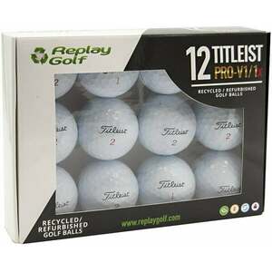 Replay Golf Titleist Pro V1/Pro V1x Refurbished Golf Balls White 12 Pack vyobraziť