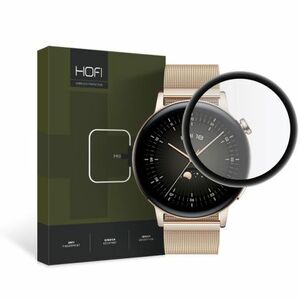 HOFI Hybrid ochranné sklo na Huawei Watch GT 3 42mm, čierne vyobraziť