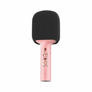 Maxlife MXBM-600 Bluetooth Karaoke mikrofón, ružový vyobraziť