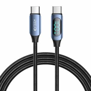Tech-Protect Ultraboost LED kábel USB-C / USB-C PD 100W 5A 2m, modrý vyobraziť