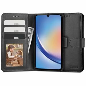 Tech-Protect Wallet knižkové puzdro na Samsung Galaxy A34 5G, čierne vyobraziť
