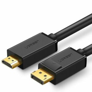 Ugreen DP101 kábel DisplayPort / HDMI 4K 2m, čierny (DP101 10202) vyobraziť