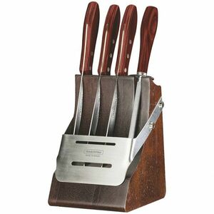 Set kuchynských nožov Tramontina Polywood 5ks - červený vyobraziť
