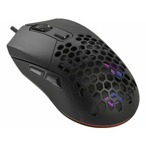 Sandberg FlexCover 6D Gamer Mouse, herní myš, 12800dpi, LED podsvícení, černá vyobraziť