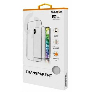 ALIGATOR Puzdro Transparent IPhone 13 vyobraziť