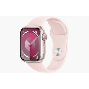 Apple Watch S9/45mm/Pink/Šport Band/Light Pink/-M/L vyobraziť