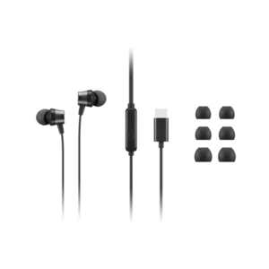 Lenovo slúchadlá USB-C Wired In-Ear Headphones (with inline control) vyobraziť