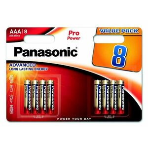 PANASONIC Alkalické batérie - Pre Power AAA 4+4F 1, 5V balenie - 8ks vyobraziť