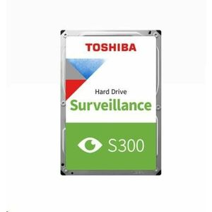 TOSHIBA HDD S300 Surveillance (CMR) 1TB, SATA III, 5400 rpm, 128 MB cache, 3, 5 ", BULK vyobraziť