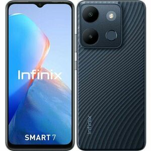 Infinix Smart 7 3GB/64GB Dual SIM, Čierna, vystavené / použité vyobraziť
