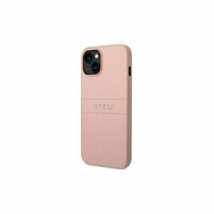 Guess case for iPhone 14 Pro Max 6, 7" GUHCP14XPSASBPI pink PU Leather case Saffiano with Metal vyobraziť