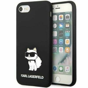 Karl Lagerfeld case for iPhone 7 / 8 / SE KLHCI8SNCHBCK black HC Silicone NFT Choupette vyobraziť