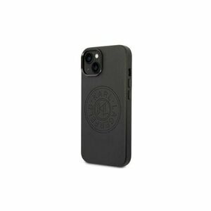 Karl Lagerfeld case for iPhone 14 Plus 6, 7" KLHCP14MFWHK black PU Leather case Perforated Logo vyobraziť