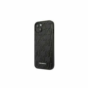 Puzdro Karl Lagerfeld iPhone 13 Mini KLHCP13SMNMP1K black hard case Monogram and plaque vyobraziť