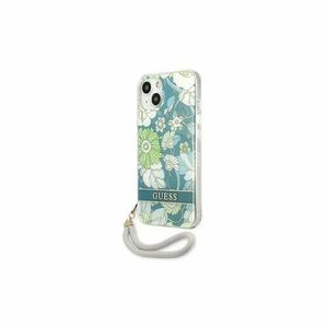 Guess case for IPhone 13 mini 5, 4" GUHCP13SHFLSN hard case green Flower Cord vyobraziť