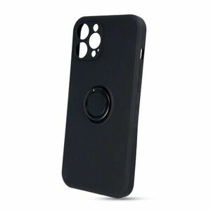 Puzdro Finger TPU iPhone 13 Pro - Čierne vyobraziť