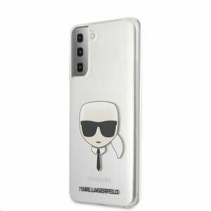 Puzdro Karl Lagerfeld KLHCS21MKTR PC/TPU Head Samsung Galaxy S21 Plus - transparentné vyobraziť