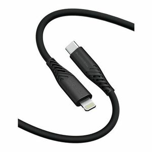 EKO KÁBEL Silikon USB-C/ Lightning 1, 2 M 60W Čierna vyobraziť
