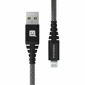 EKO KÁBEL Kevlar USB/Lightning 1, 2 M 60W Antracit vyobraziť