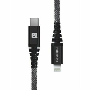 EKO KÁBEL Kevlar USB-C/ Lightning 0, 3 M 60W Antracit vyobraziť