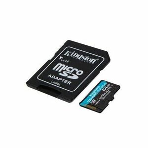 64GB microSDXC Kingston Canvas Go! Plus A2 U3 V30 170MB/s + adapter vyobraziť