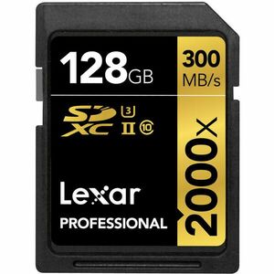 Lexar Professional 128GB 2000X SDXC RDR UII 300MB/s vyobraziť