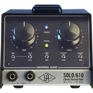Universal Audio Solo 610 Mikrofónový predzosilňovač vyobraziť