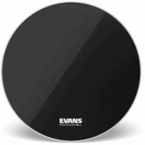 Evans BD22RB-NP EQ3 Resonant Black NO PORT 22" Čierna Rezonančná blana na bubon vyobraziť