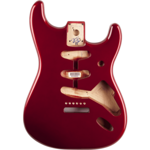 Fender Stratocaster Candy Apple Red vyobraziť