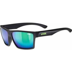 UVEX LGL 29 Black Mat/Mirror Green Lifestyle okuliare vyobraziť