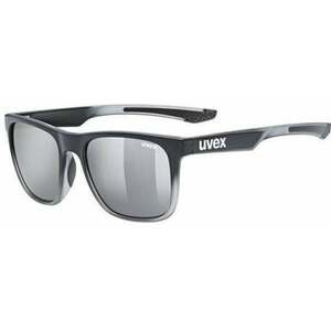 UVEX LGL 42 Black Transparent/Silver Lifestyle okuliare vyobraziť