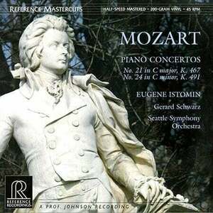 W.A. Mozart - Piano Concertos Nos 21 & 24 (200g) (2 LP) vyobraziť