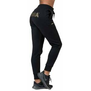 Nebbia Gold Classic Sweatpants Black XS Fitness nohavice vyobraziť