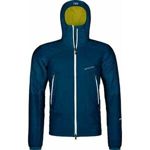Ortovox Westalpen Swisswool Jacket M Outdoorová bunda Petrol Blue L vyobraziť