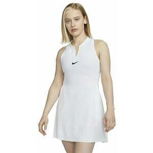 Nike Dri-Fit Advantage Womens Tennis Dress White/Black M Tenisové šaty vyobraziť