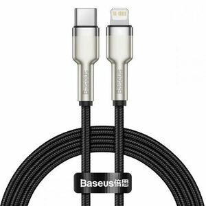 Baseus Cafule Series nabíjací / dátový kábel USB-C na Lightning PD 20W 2m, čierna vyobraziť