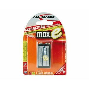 Batéria - Ansmann maxE 9V-E block NiMH 9V 200mAh vyobraziť