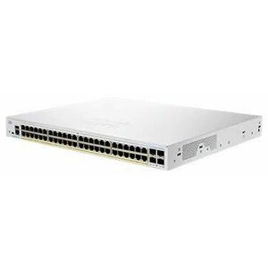 Cisco switch CBS250-48P-4G (48xGbE, 4xSFP, 48xPoE+, 370W) - REFRESH vyobraziť