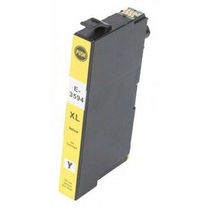 EPSON T3594-XL (C13T35944010) - kompatibilná cartridge, žltá, 25ml vyobraziť