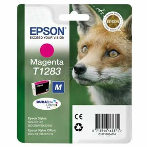 EPSON T1283 (C13T12834011) - originálna cartridge, purpurová, 3, 5ml vyobraziť