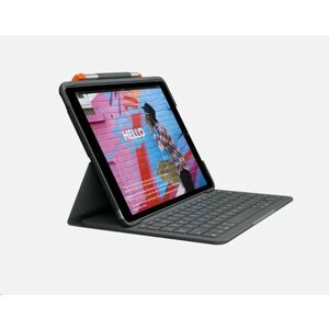 Logitech Puzdro s klávesnicou Slim Folio for iPad (7th generation), UK, Graphite vyobraziť
