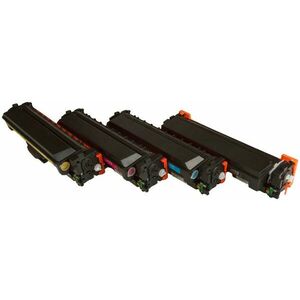 MultiPack CANON 055H - kompatibilný toner, čierny + farebný, 1x7600/3x5900 vyobraziť