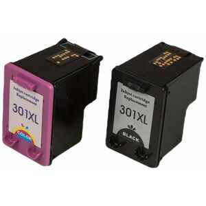 MultiPack HP CH563EE, CH564EE - kompatibilná cartridge HP 301-XL, čierna + farebná, 2x14ml vyobraziť