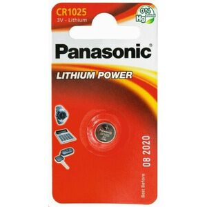 PANASONIC Lítiová batéria (gombíková) CR-1025EL/1B 3V (Blister 1ks) vyobraziť