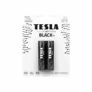 TESLA BATTERIES AA BLACK+ (LR06/ BLISTER FOIL 2 PCS) vyobraziť