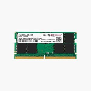 TRANSCEND SODIMM DDR5 16GB 4800MHz JM 1Rx8 2Gx8 CL40 1.1V vyobraziť