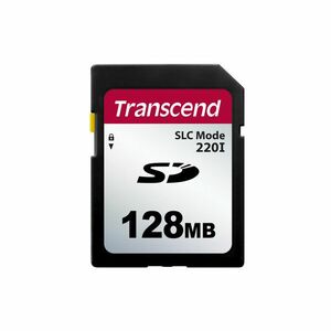Transcend 128MB SD220I MLC priemyselná pamäťová karta (SLC mode), 22MB/s R, 20MB/s W, čierna vyobraziť