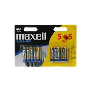 Batéria AAA (R03) alkalická MAXELL 10ks / blister vyobraziť